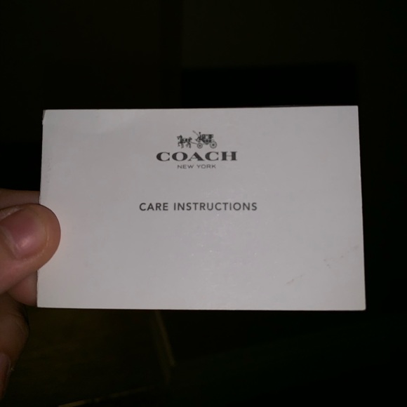 White and Cream Coach purse/satchel - Picture 7 of 7